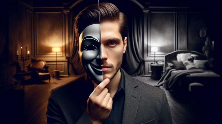 podwójna twarz narcyza