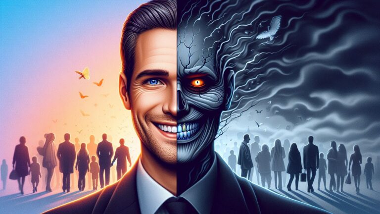 partner pokazuje inną twarz